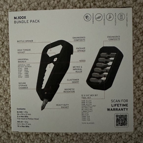 M.100X Bundle Pack Extend your reach with 12 more hex drive pieces BRAND NEW - Picture 6 of 6